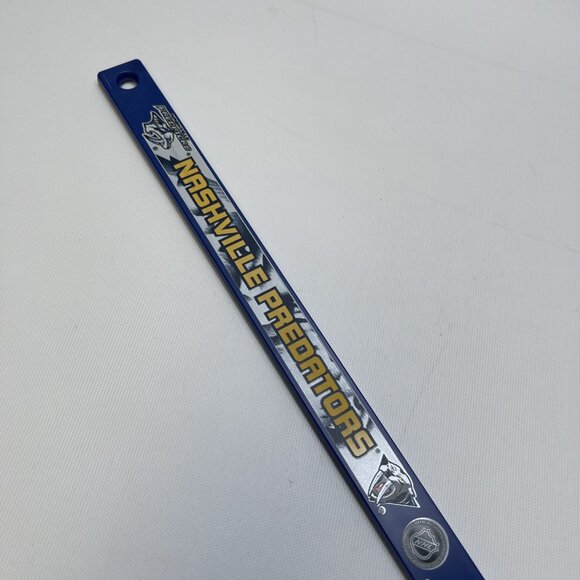 NHL Officially Nashville Predators Mini Hockey Stick USA Made Blue Sher-Wood NEW - Picture 3 of 6